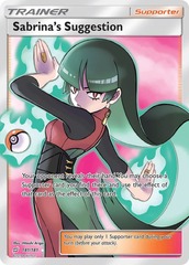 Sabrinas Suggestion - 181/181 - Full Art - Ultra Rare